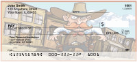 Cowboy Cartoon Fun Personal Checks | BAD-43