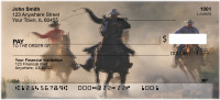 Cowboys On The Prairie Personal Checks | BAF-64