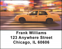 Taxi Address Labels | LBBAK-70
