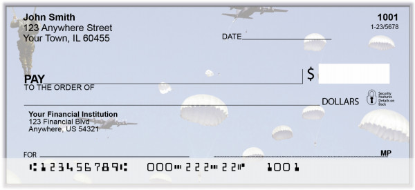 Army Airborne Missions Personal Checks | BAL-54